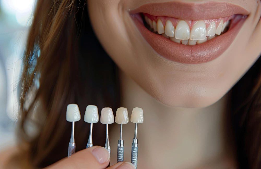 illustrazione faccette dentali